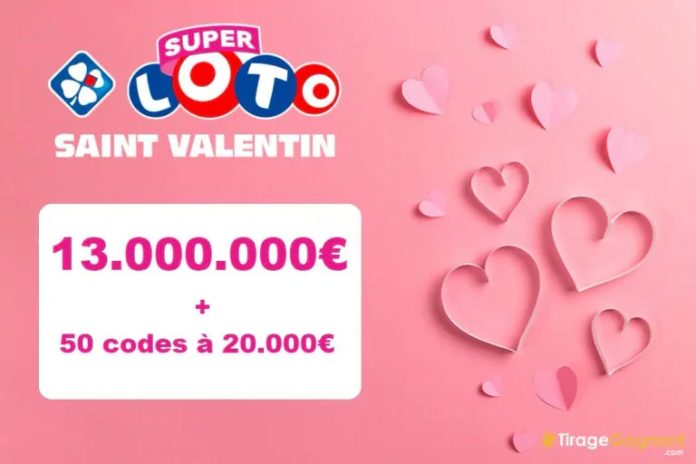 Saint-Valentin chanceuse : qui a remporté le gros lot du Super Loto ce 14 février 2023 ?