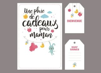 Invitation à la Baby Shower : Célébrons l’Arrivée Imminente de Bébé ! Compose une invitation pour une baby shower qui contient des idées de cadeaux.