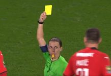 Mme Stéphanie Frappart Face à Nemanja Matic, l’image terrible ! Mme Stéphanie Frappart Face à Nemanja Matic, l’image terrible !