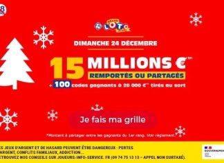 Annonce des résultats : Tirage spécial du Grand Loto de Noël le 24 décembre 2023 Annonce des résultats : Tirage spécial du Grand Loto de Noël le 24 décembre 2023