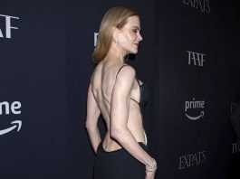 L'audacieux décolleté dans le dos de Nicole Kidman crée l'événement lors de l'événement à New York