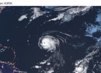 Tempête Kirk : Quand et comment l’ouragan touchera la France Tempête Kirk : Quand et comment l'ouragan touchera la France